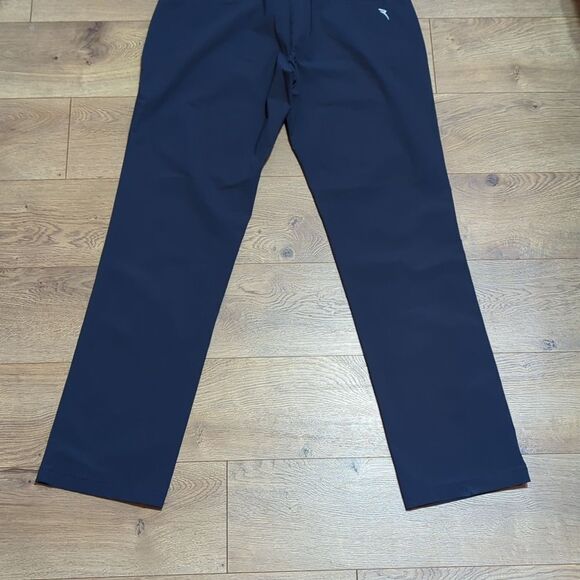 Chervo 4 way stretch golf pant in navy blue low rise sz 8 US - Picture 10 of 14